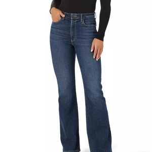 Wrangler Fierce Flare Women's Blue Jeans